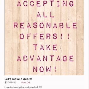 Let’s make a deal!!! 🛍🦄💰💰💰